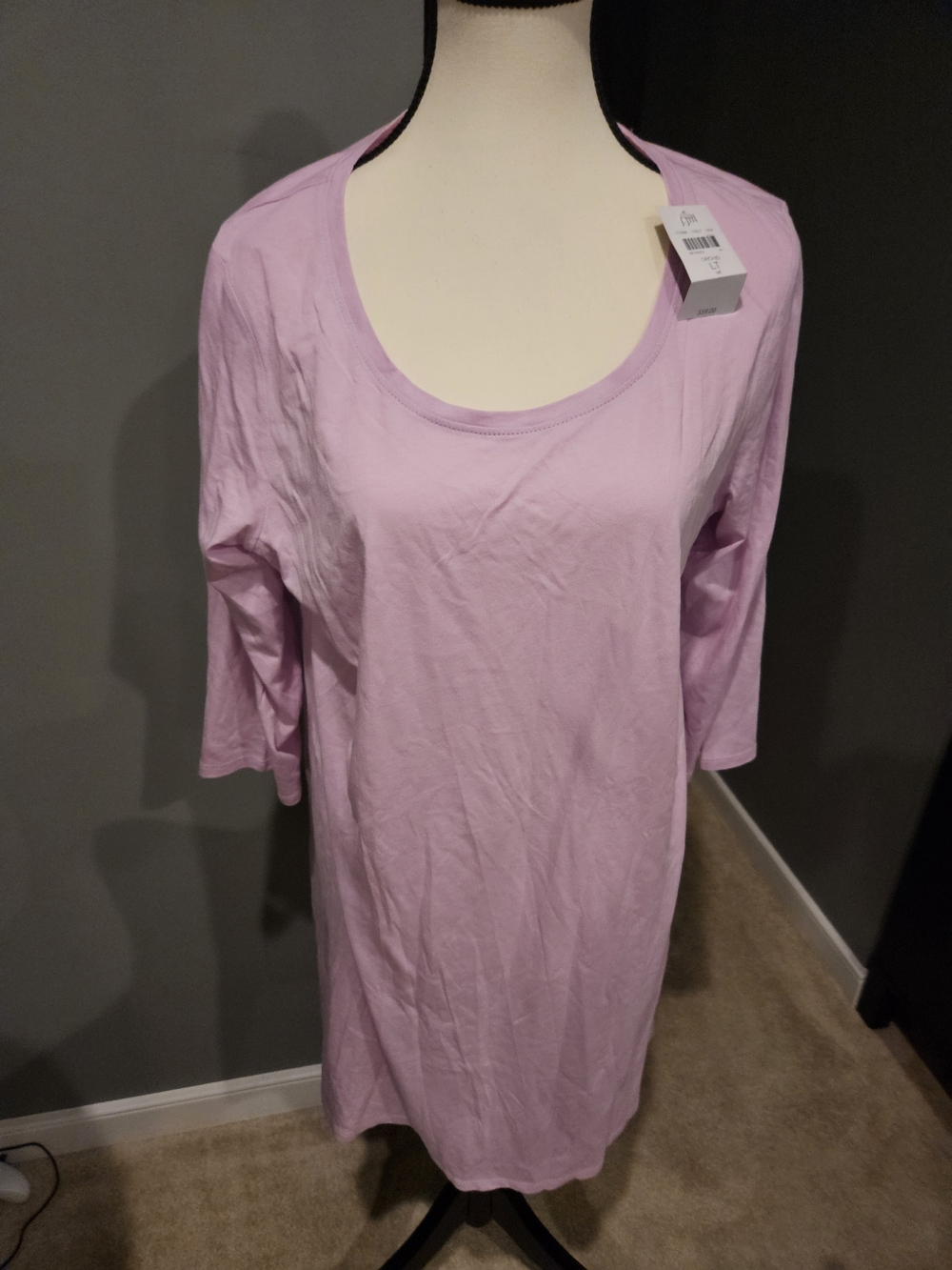J. Jill Orchid Scoop Neck Tunic